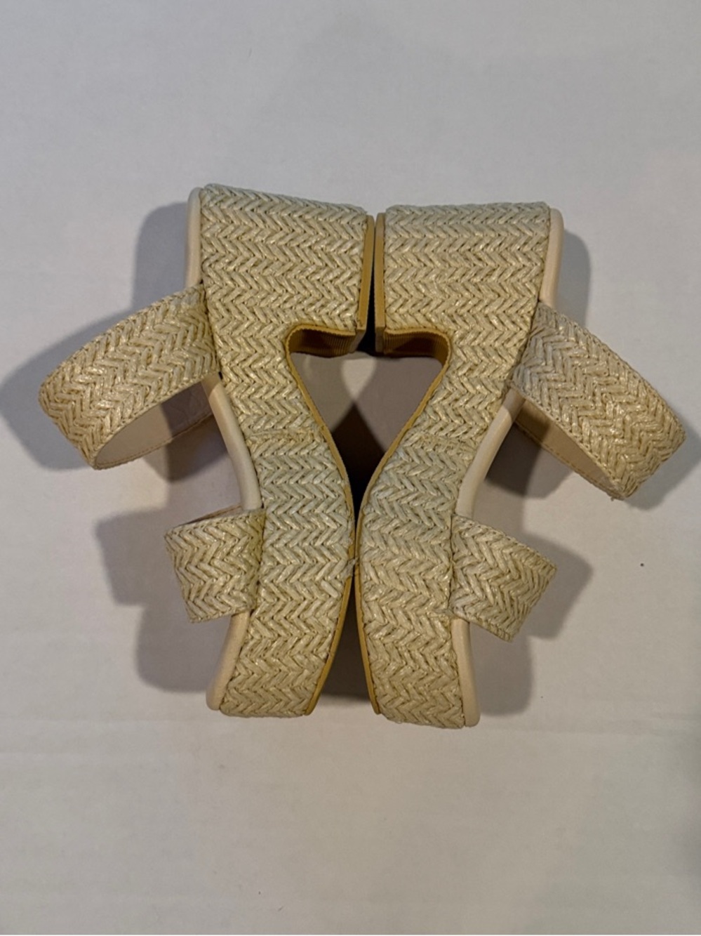 Vacation Ready Matisse Natural Braided Double-Strap Slide Sandals - Picture 2 of 8